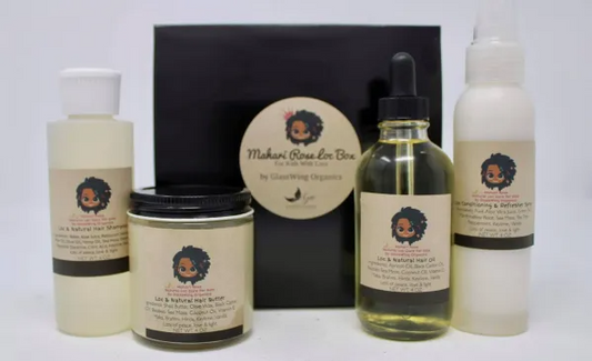 THE LOC BOX HAIR CARE GIFT SET FOR KIDS WITH LOCS