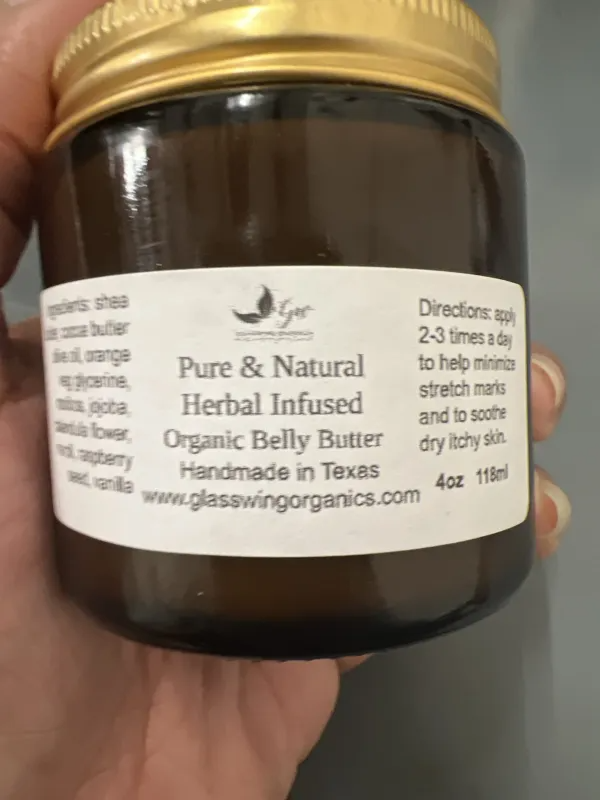 PURE & NATURAL | HERBAL INFUSED BELLY BUTTER image 0