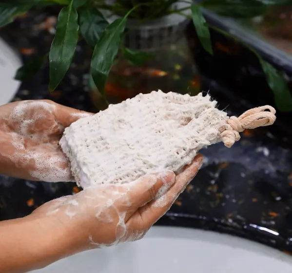 NATURAL SISAL | EXFOLIATING SOAP SAVER BAGS image 1