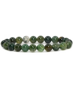 Load image into Gallery viewer, WATER GRASS AGATE AUTHENTIC CRYSTAL BRACELET image 1

