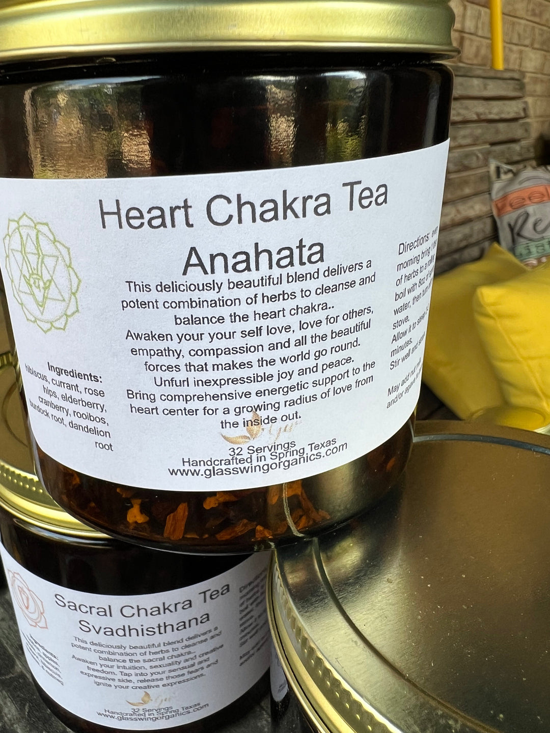 7 CHAKRA LOOSE LEAF HERBAL TEA image 2