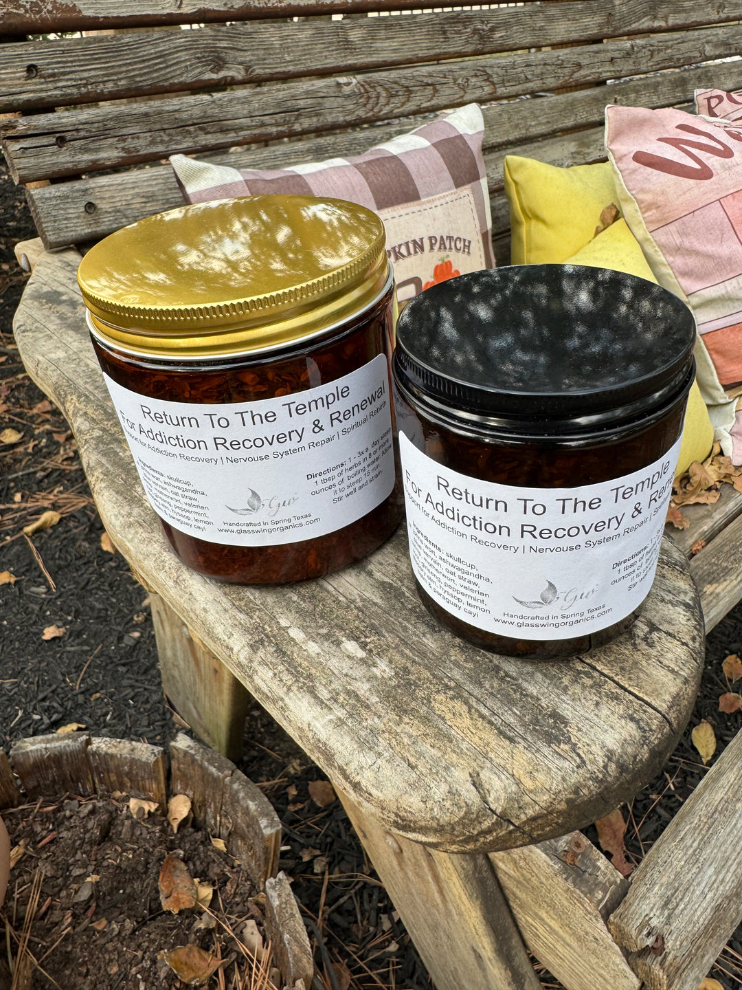 Return to the Temple | Herbal Tea for Addiction Recovery & Renewal