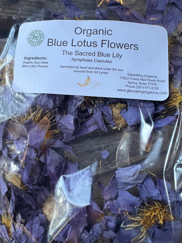 Organic Blue Lotus Flowers image 1