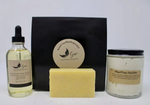 Load image into Gallery viewer, BODY BUTTER, BODY OIL &amp; SOAP BAR GIFT SET image 1
