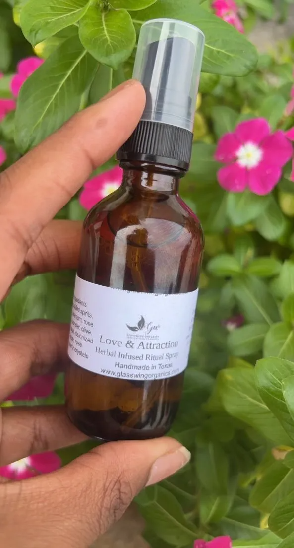 LOVE & ATTRACTION | HERBAL INFUSED RITUAL SPRAY image 1