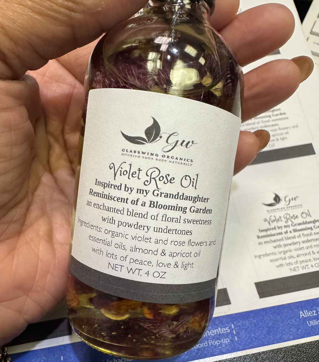 Violet Rose Oil  image 0