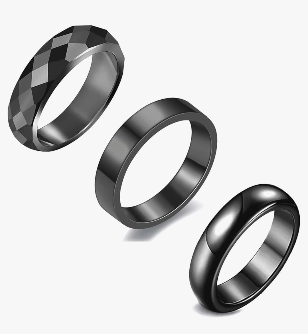 Hematite Crystal Ring image 0