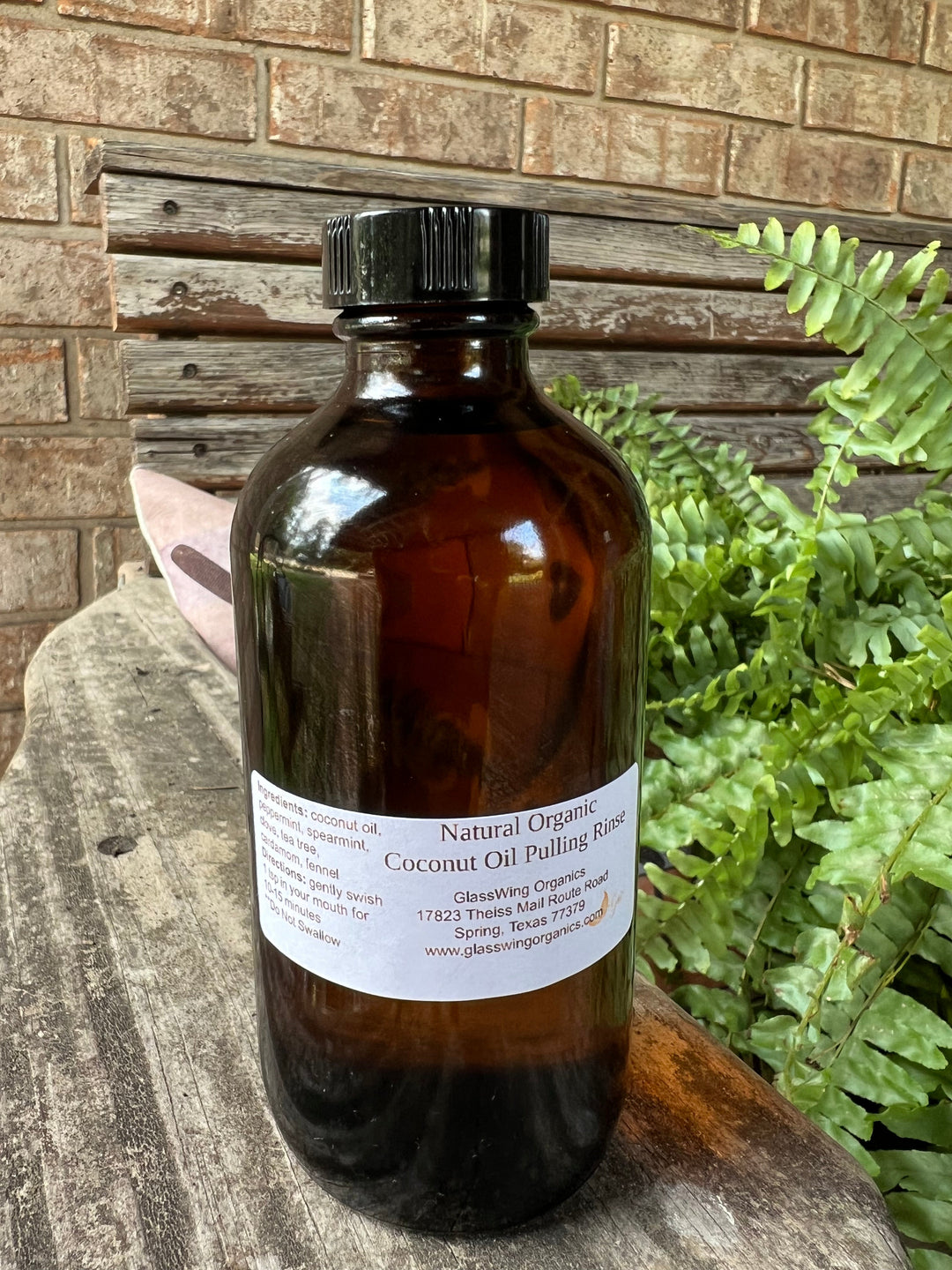 Coconut Oil Pulling Rinse image 1