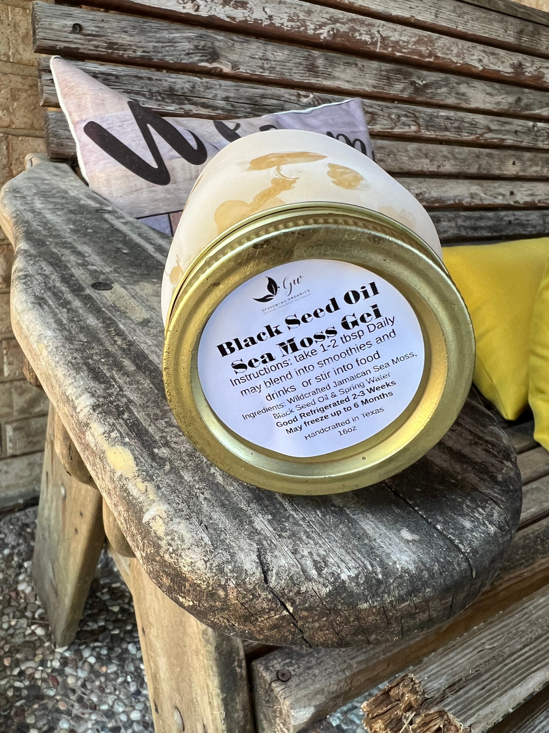 SEA MOSS GEL WITH BLACK SEED OIL image 0