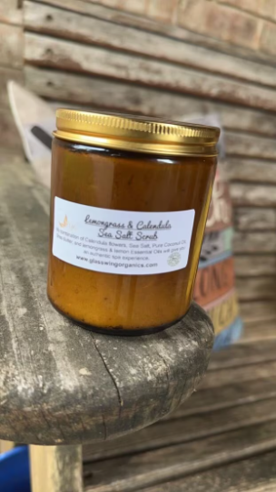 Lemongrass & Calendula | Sea Salt Scrub image 0