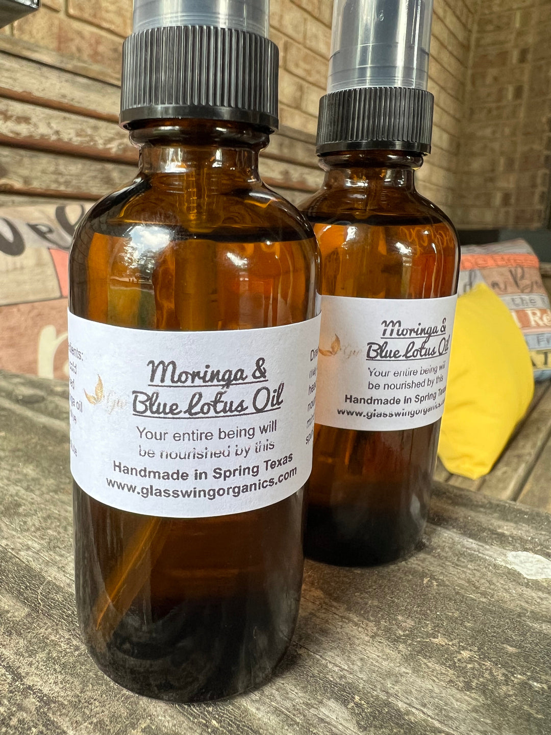 Moringa & Blue Lotus Oil image 0