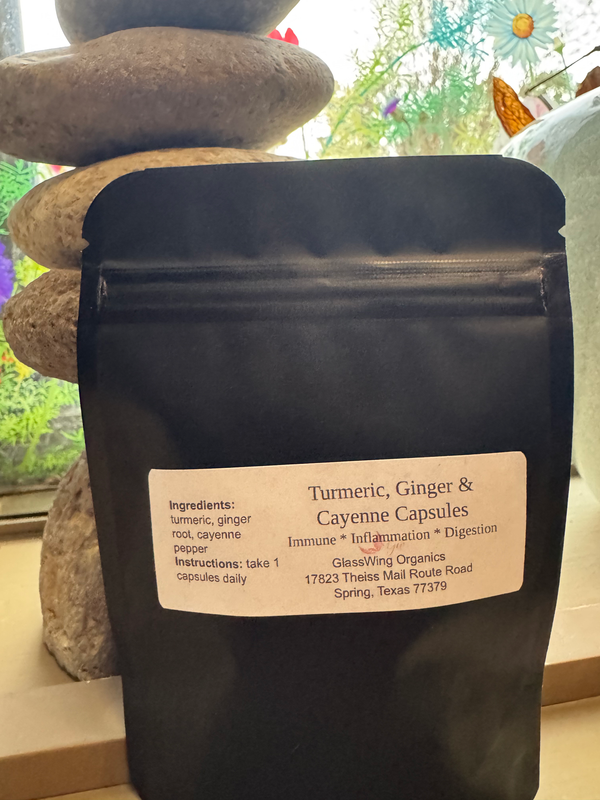 Turmeric Ginger & Cayenne Capsules image 0