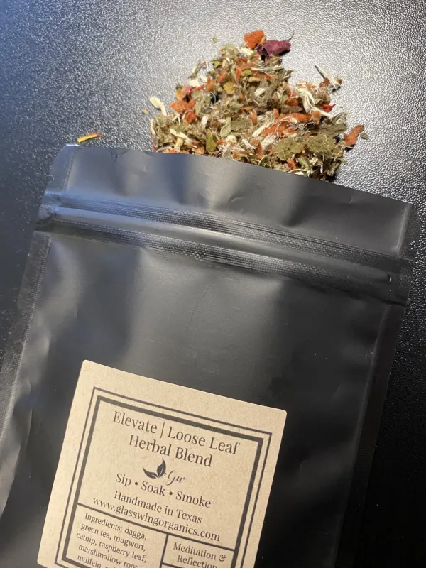 ELEVATE LOOSE LEAF HERBAL BLEND FOR MEDITATION & REFLECTION image 0