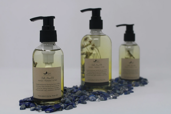 FULL MOON INTENTION MEDITATION & BATH OIL image 1