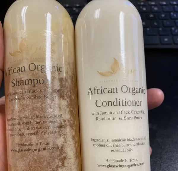 AFRICAN ORGANIC SHAMPOO & CONDITIONER image 0