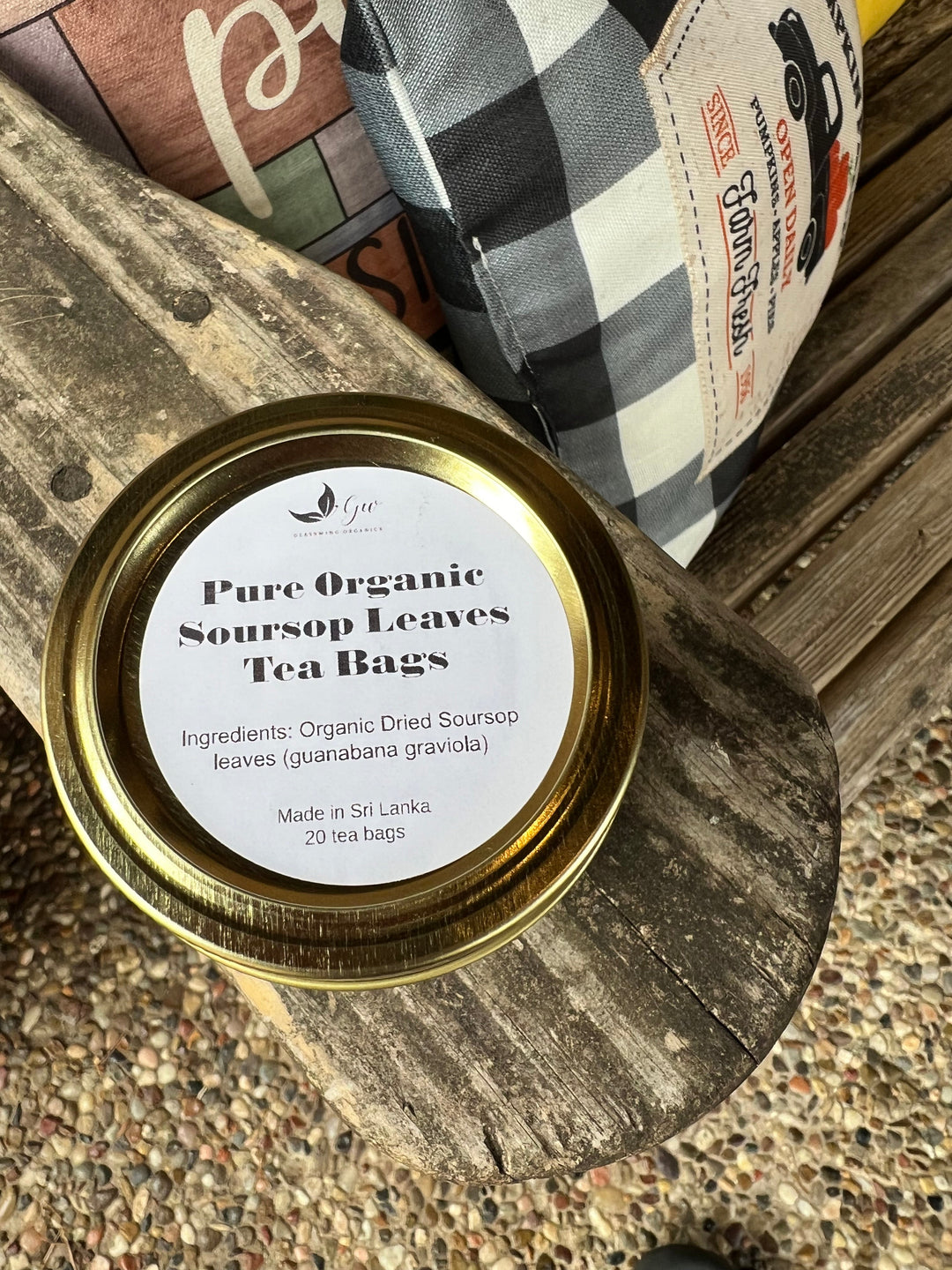 Organic Soursop Tea Bags image 0