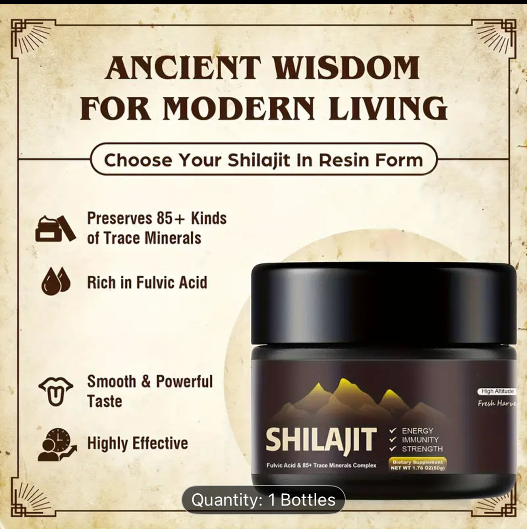 Pure Shilajit Resin| Himalayan Mineral Nectar