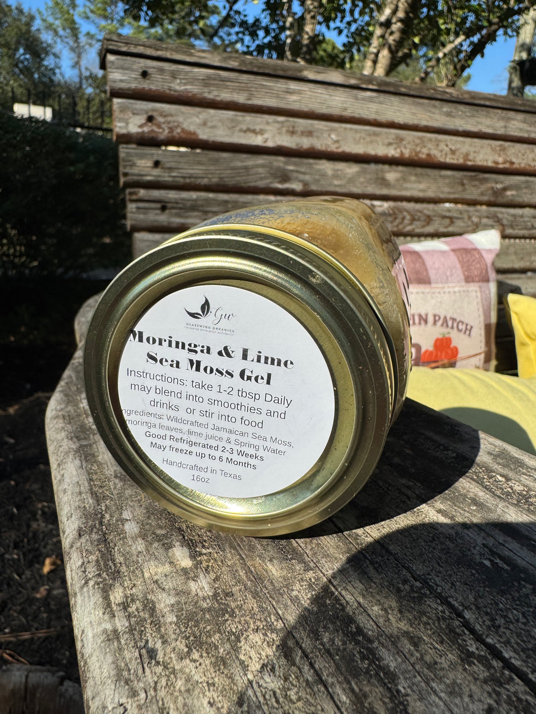 Moringa & Lime | Sea Moss Gel