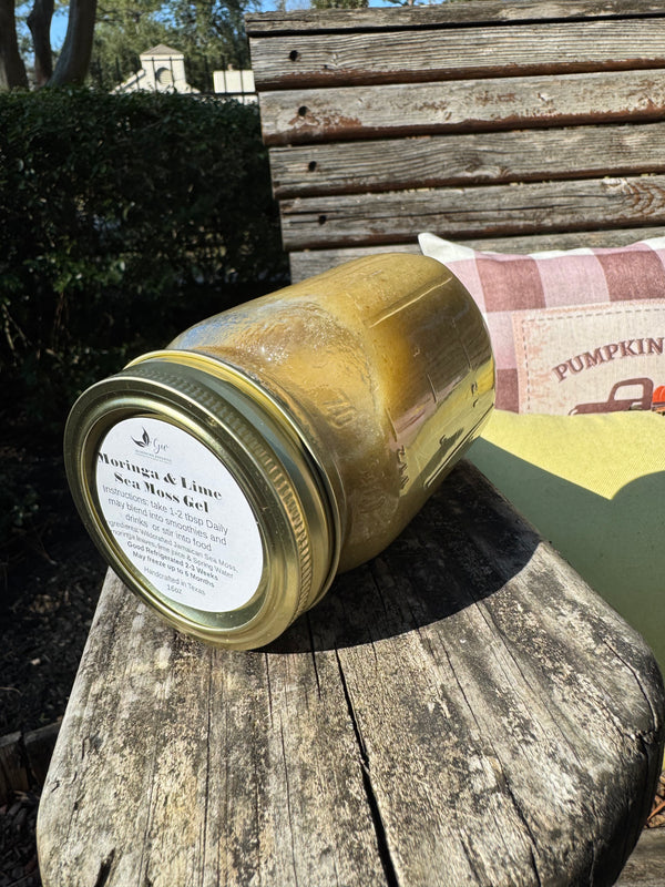 Moringa & Lime | Sea Moss Gel