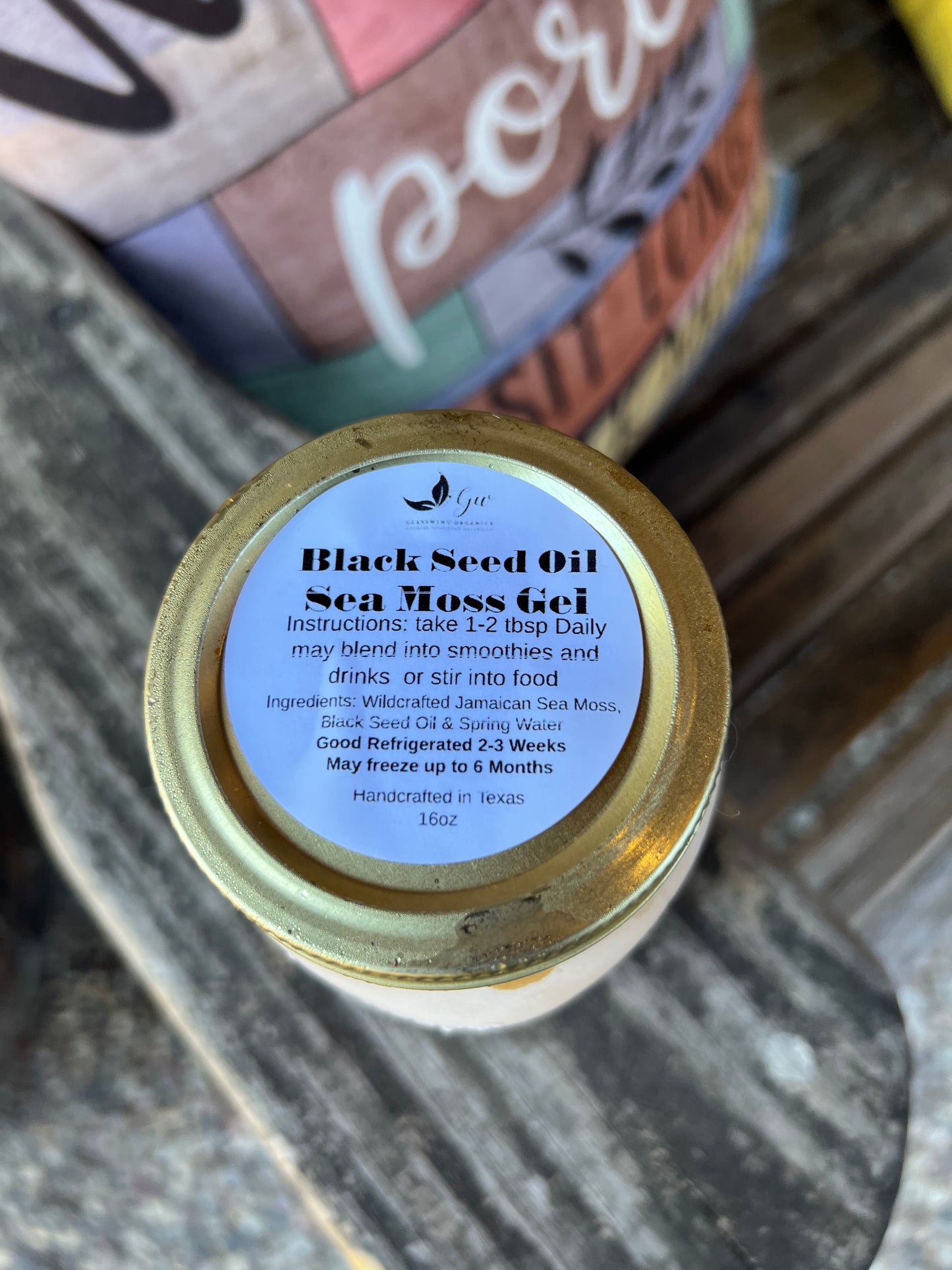 Sea Moss Gel | with Black Seed Oil