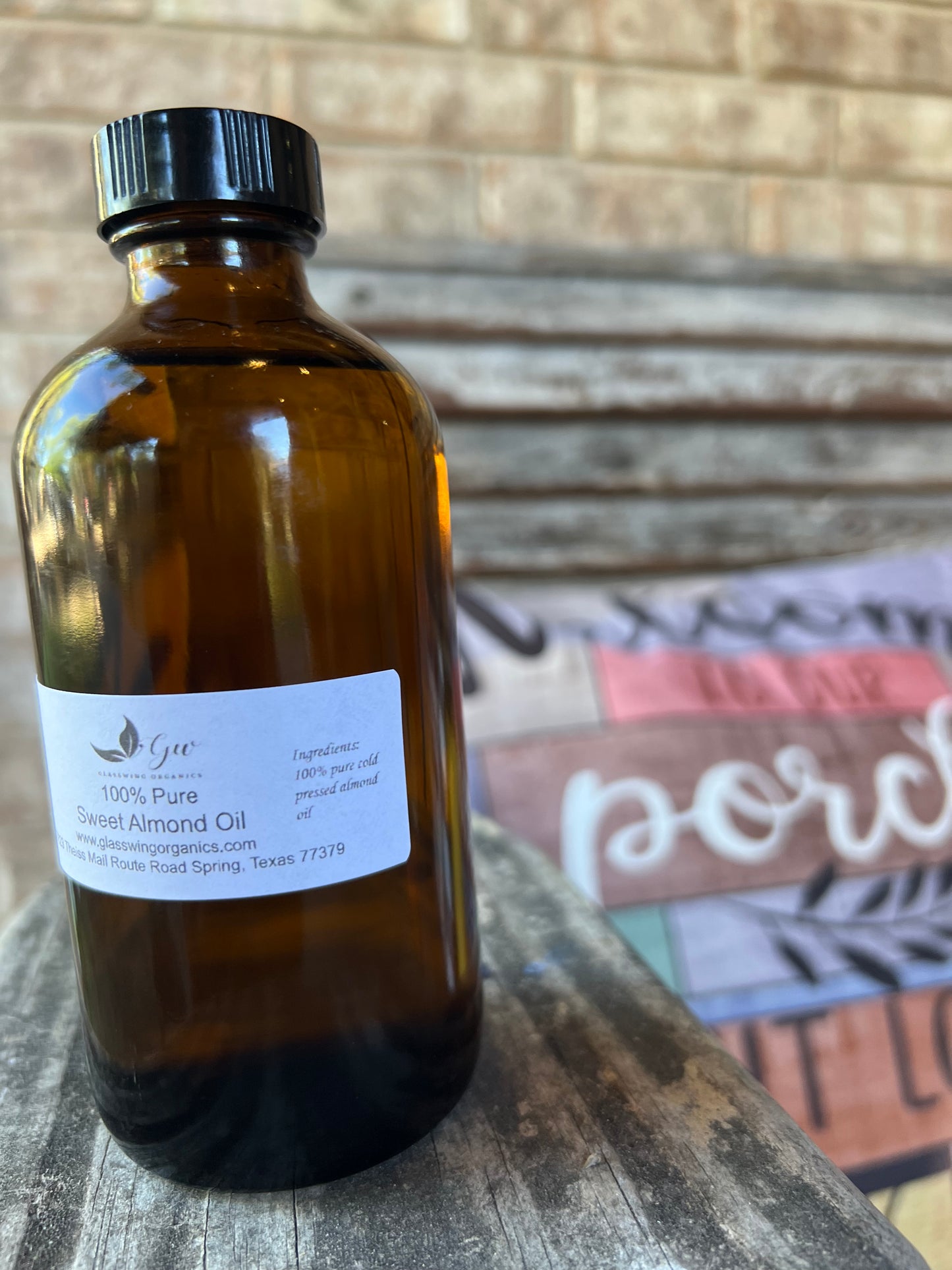Pure Cold Pressed Sweet Almond Oil