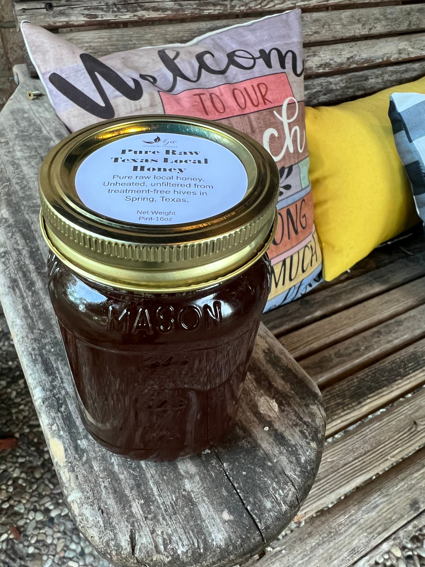 Pure Raw Texas Local Honey