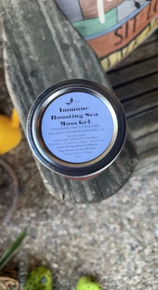 SEA MOSS GEL WITH ELDERBERRY image 1