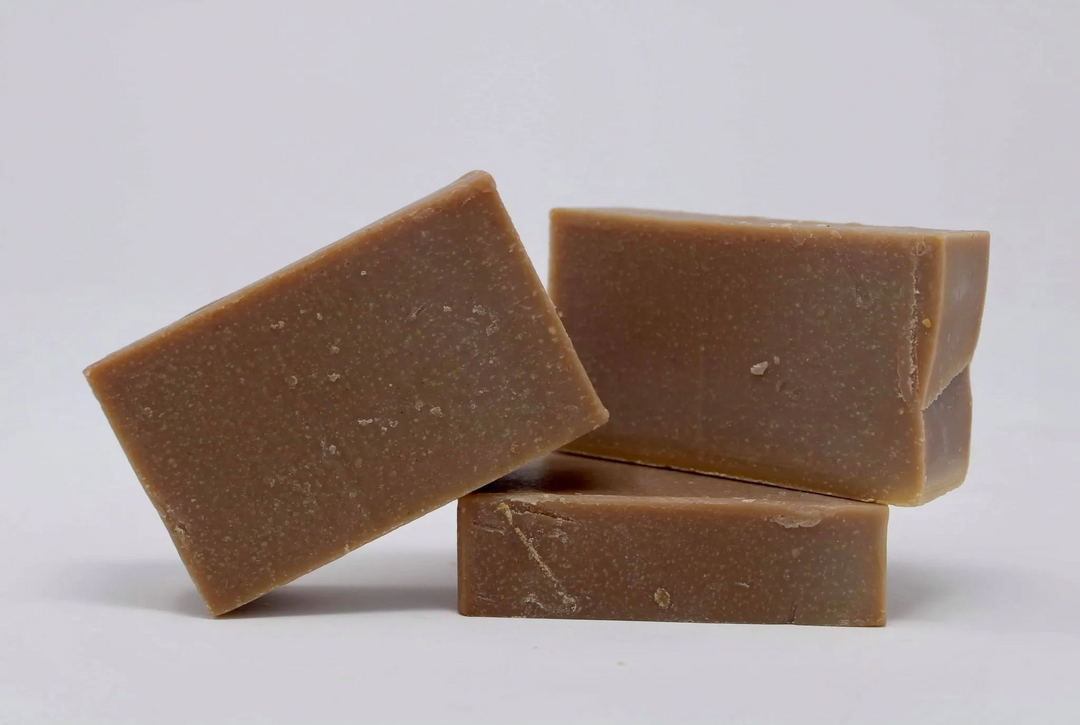 ALL NATURAL MOROCCAN MUD & NAG CHAMPA SOAP BAR image 1