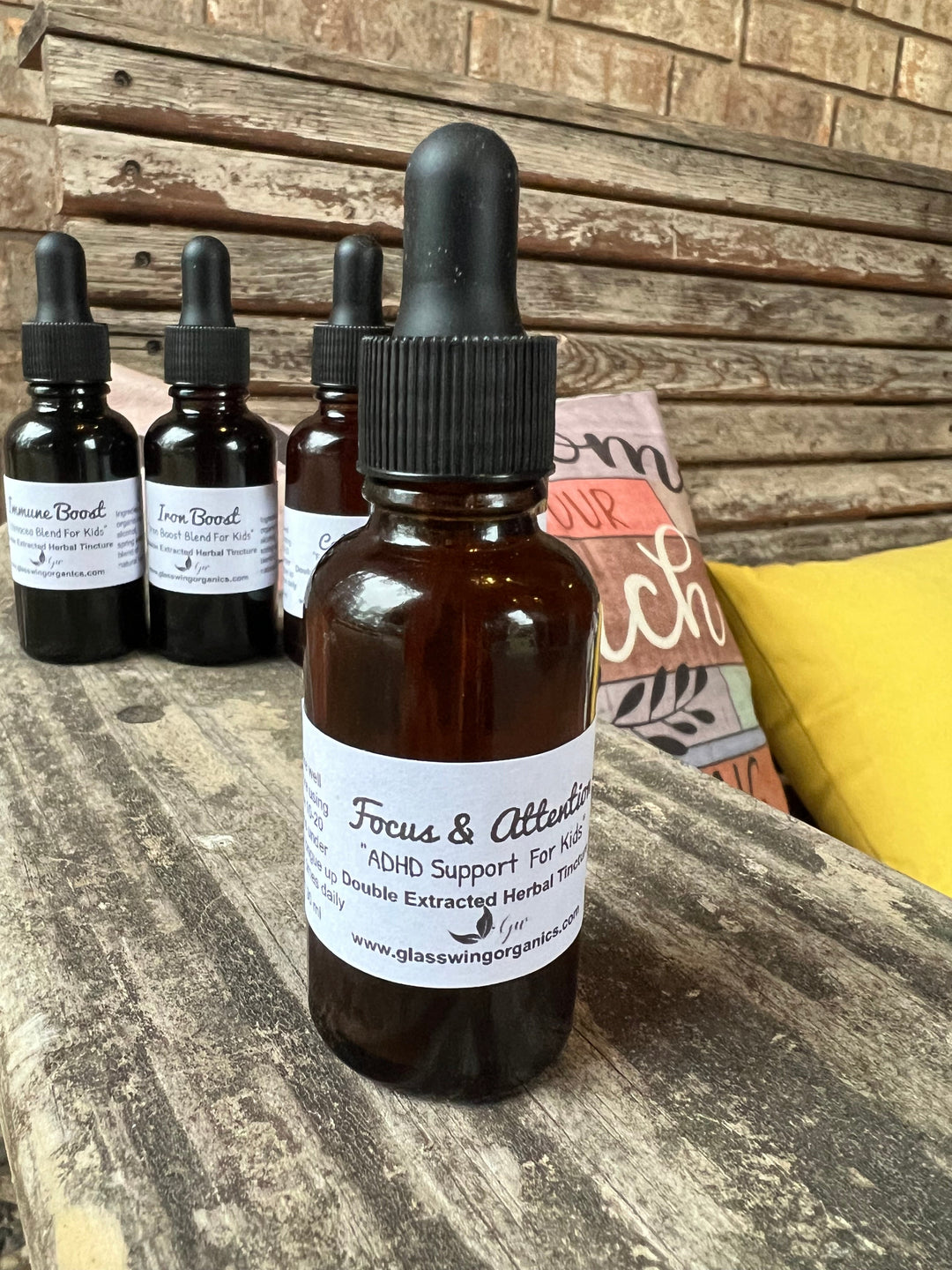 Kids Focus & Attention Double Extracted Herbal Tincture image 0