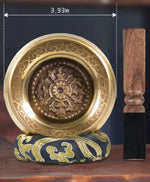 Load image into Gallery viewer, Authentic Hand Hammered Tibetan Singing Bowl Set image 4
