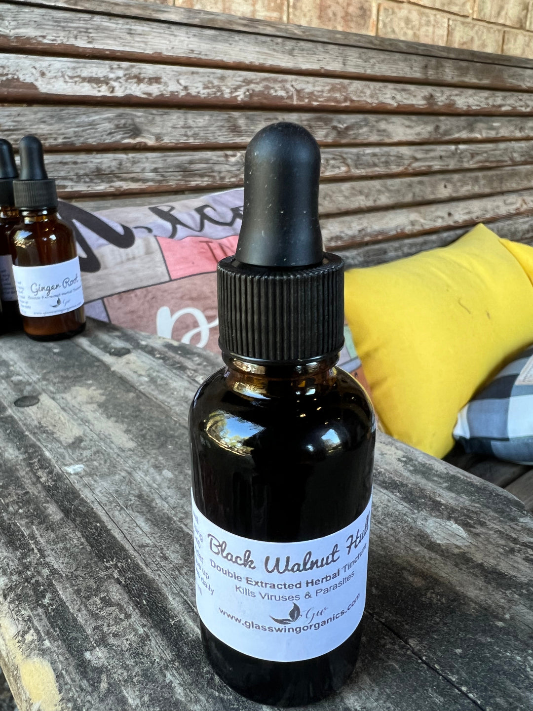 Double Extracted Black Walnut Hull Herbal Tincture image 0