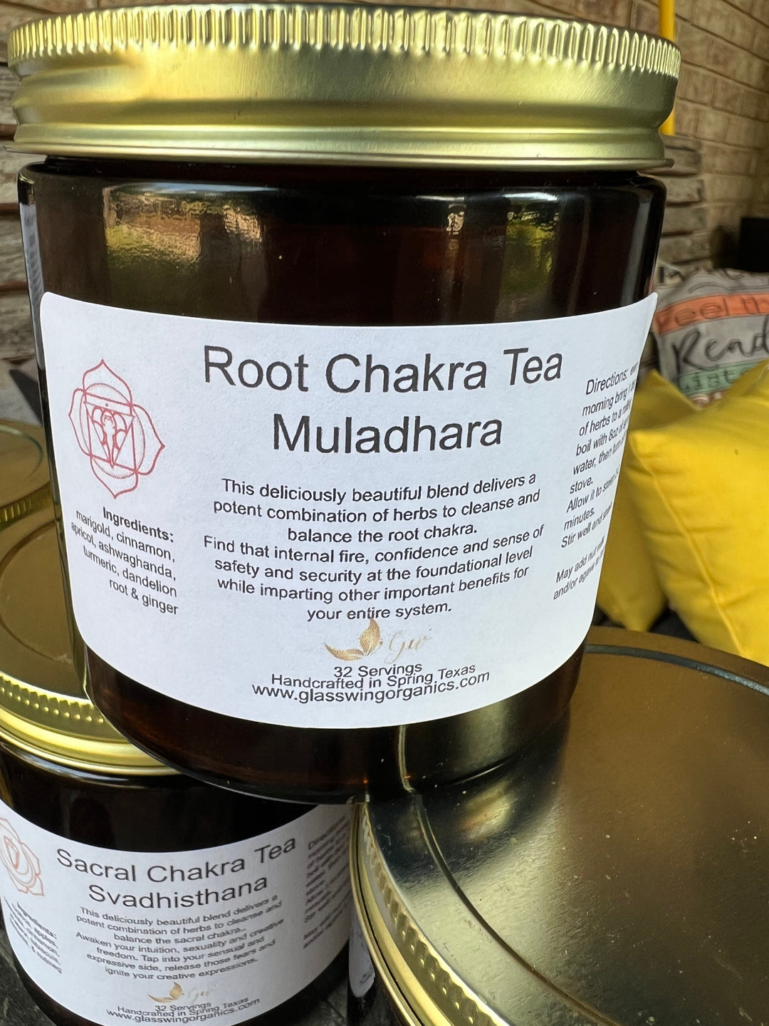 7 CHAKRA LOOSE LEAF HERBAL TEA image 0