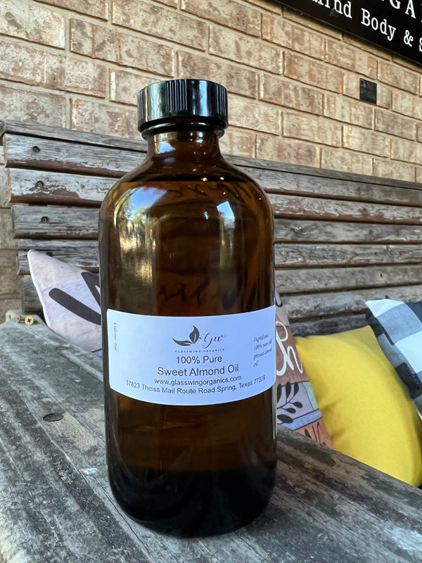 Pure Cold Pressed Sweet Almond Oil image 0