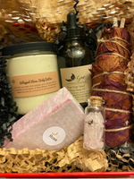 Load image into Gallery viewer, LOVE VIBRATIONS GIFT BOX | CHOCOLATE OR ROSE image 0
