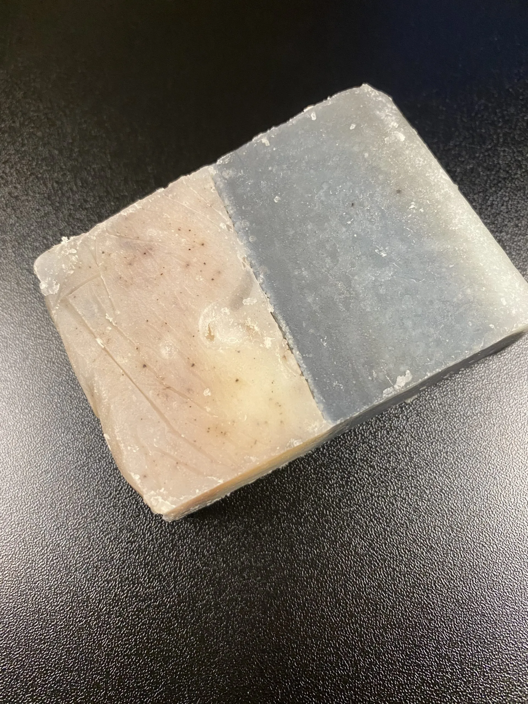 PURE COCONUT OIL EXFOLIATING SOAP BAR | HIS SOAP image 2