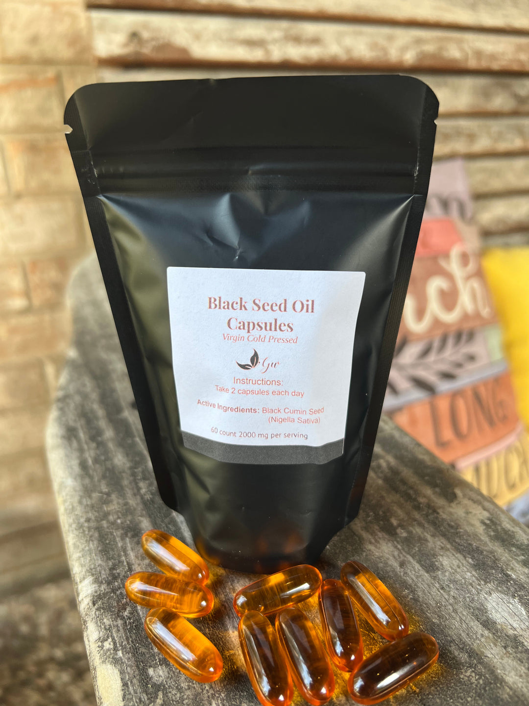 Black Seed Oil Capsules image 0