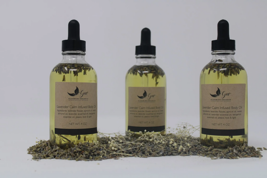 LAVENDER CALM INFUSED BODY OIL image 1