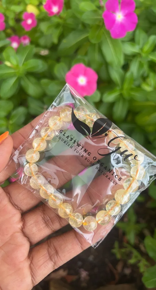 AUTHENTIC CITRINE CRYSTAL BRACELET image 0