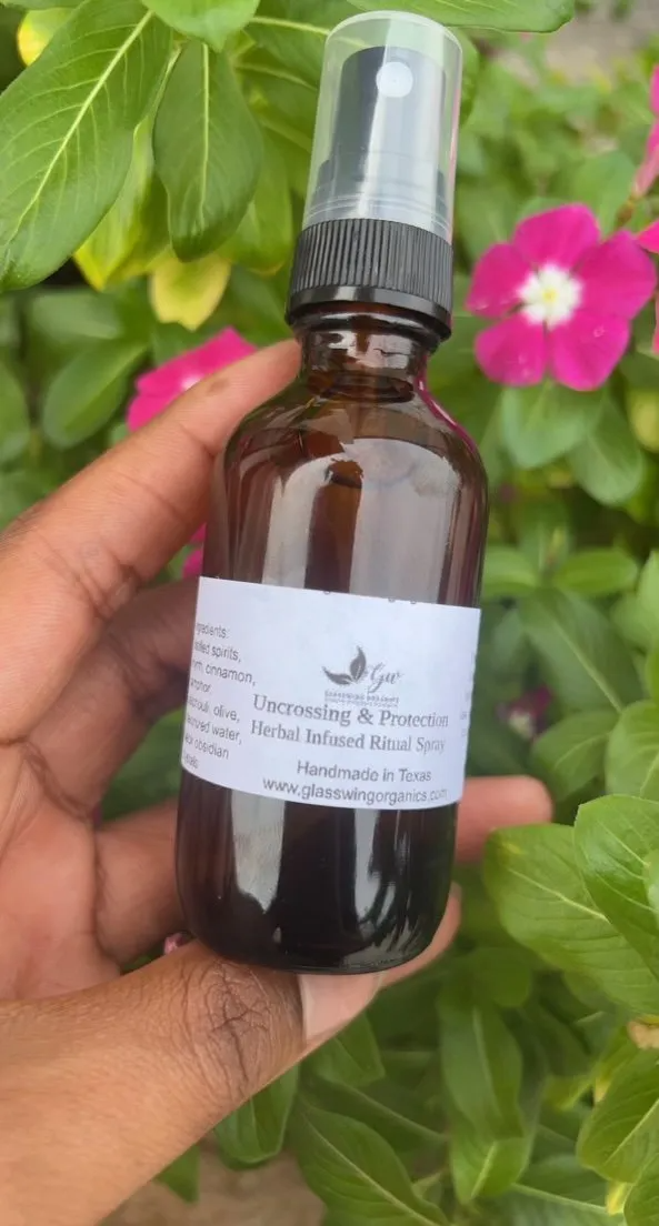 UNCROSSING & PROTECTION HERBAL INFUSED RITUAL SPRAY image 1