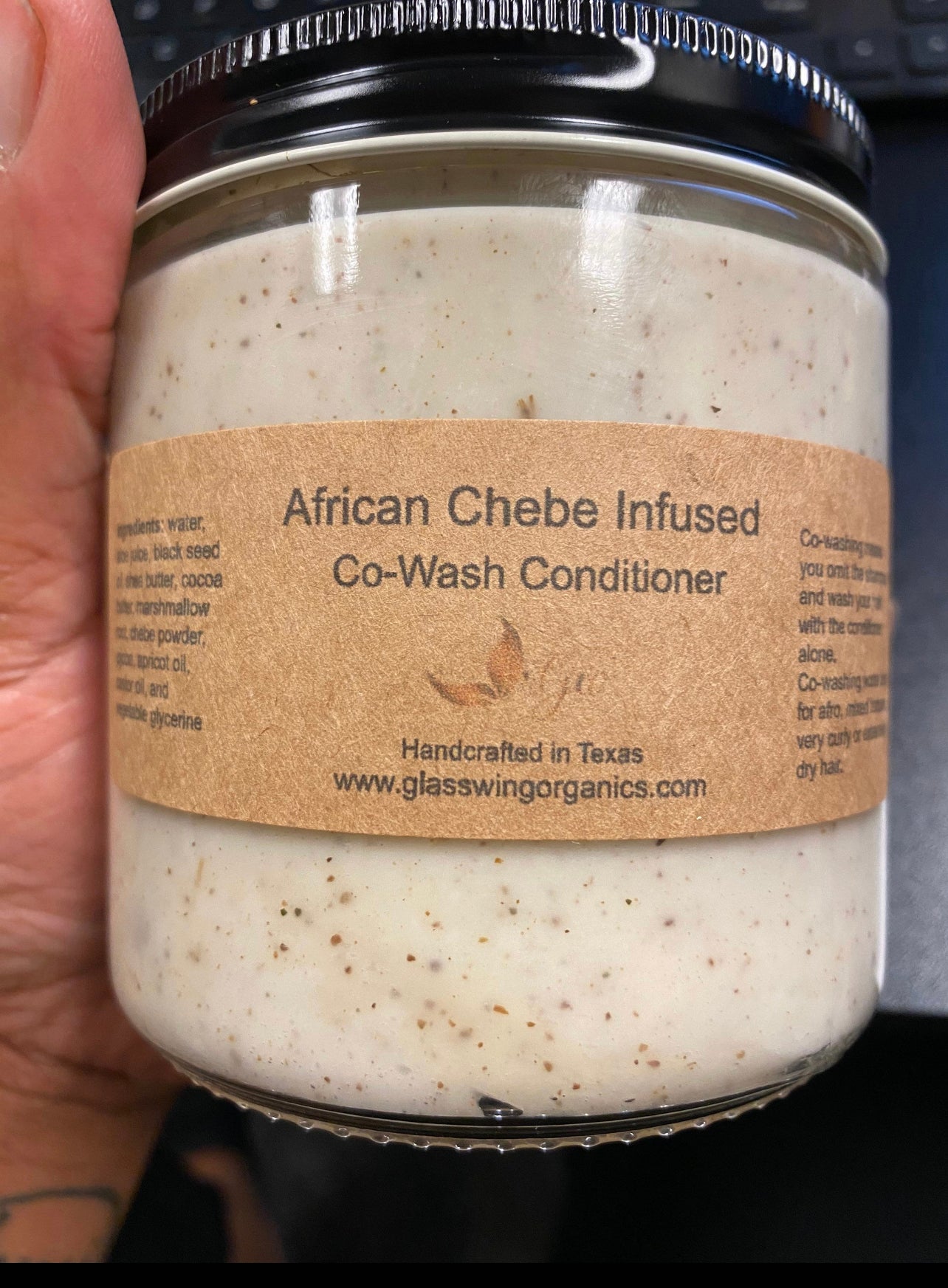 ALL NATURAL HERBAL INFUSED CO-WASH CONDITIONER